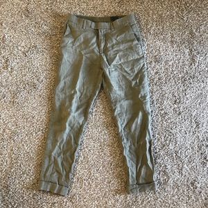 H&M Men's Linen Olive Pants